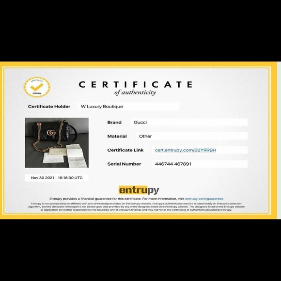 SOLD - Authentic Gucci Marmont Matelasse Mini Bag - Excellent condition! - Picture 9 of 10